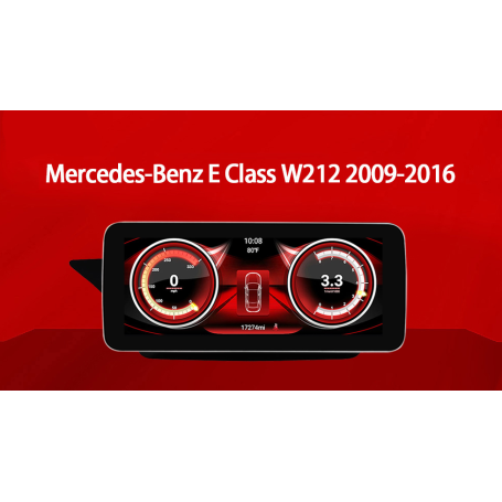 Equipo Multimedia para Mercedes Clase E W212 (12.3" / 4GB+64GB)