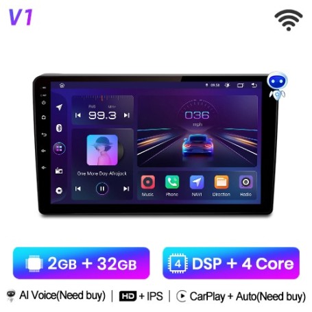 Radio Navegador Android para Citroen Berlingo y Peugeot Partner (2008 - 2019)