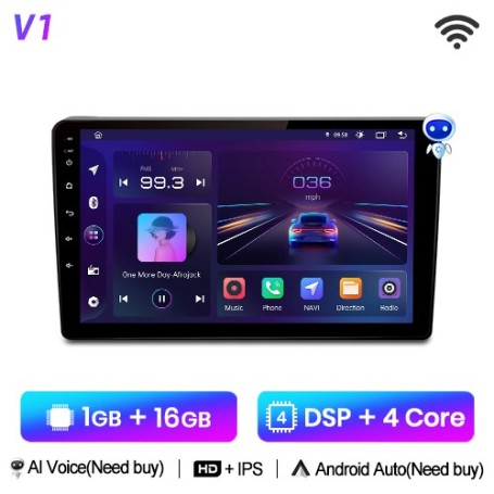 Radio Navegador Android para Citroen Berlingo y Peugeot Partner (2008 - 2019)