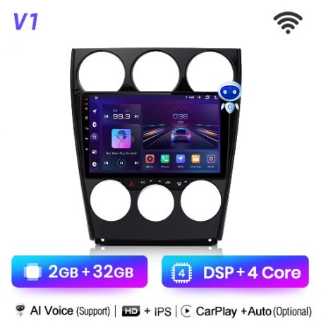 Radio Navegador Android para Mazda 6 (2004-2015)