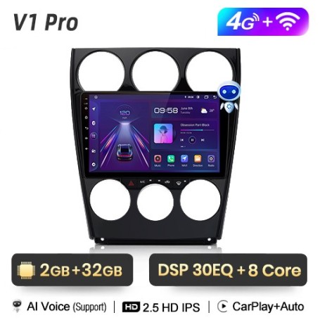 Radio Navegador Android para Mazda 6 (2004-2015)