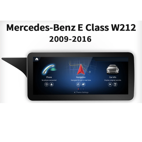 Equipo Multimedia para Mercedes Benz W212 2009-2016 (4GB 64GB)