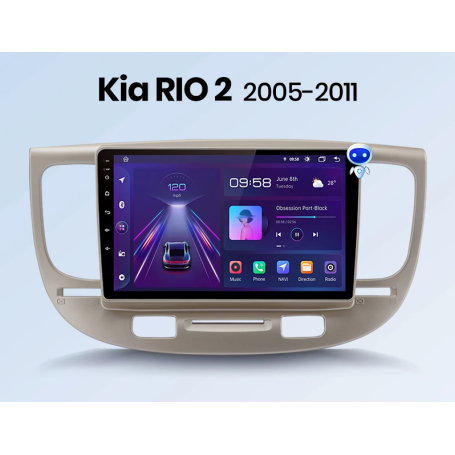 Equipo Multimedia para Kia RIO 2 (2005 - 2011)