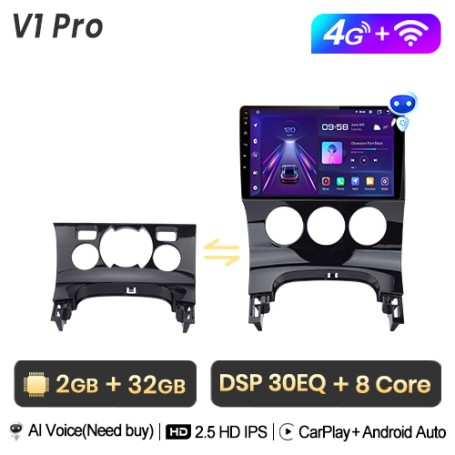 Radio Navegador Android para Peugeot 3008 (2009-2015)