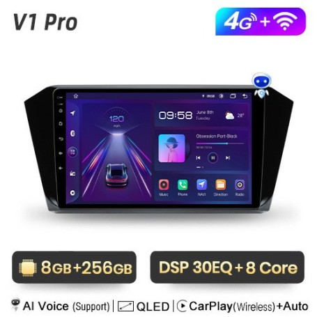 Radio Navegador Android para Volkswagen Passat B8 2015-2020