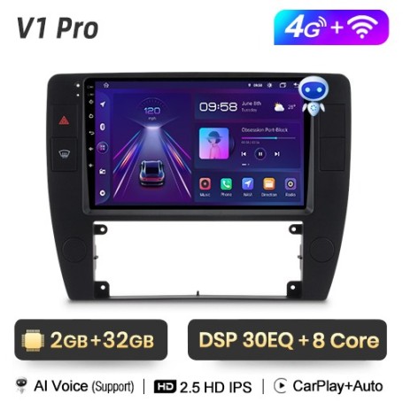 Radio Navegador Android para Passat B5 2000-2005