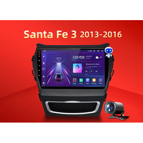 Equipo Multimedia Para Hyundai Santa Fe 3 (2013 - 2016)
