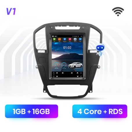 Radio Navegador Android estilo Tesla para Opel Insignia (2009-2013)