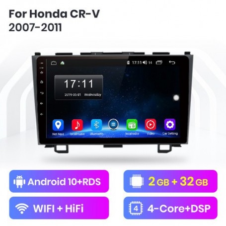 Radio Navegador Android para Honda CRV CR-V (2007-2011)