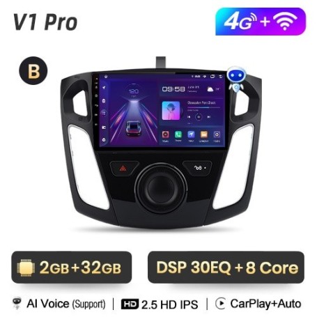 Radio Navegador Android para Ford Focus 3 (2011-2019)