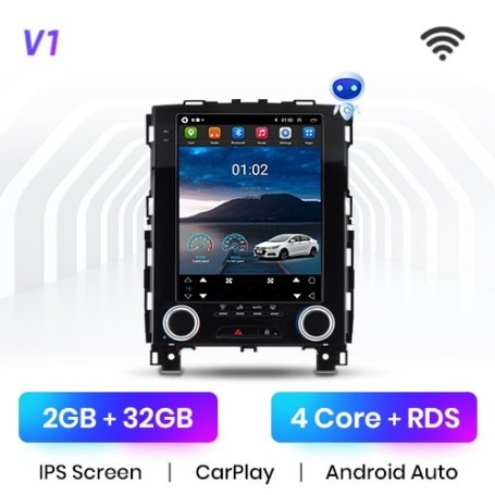 Radio Navegador Android para Renault Koleos, Megane 4, Talisman (2017-2019)