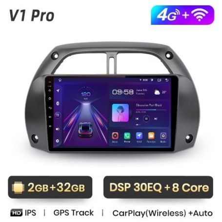 Radio Navegador Android para Toyota RAV4 (2001-2015)