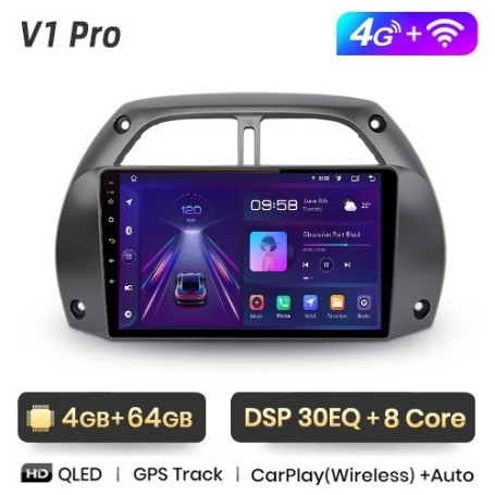 Radio Navegador Android para Toyota RAV4 (2001-2015)