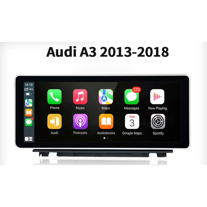 Equipo Multimedia para Audi A3 (20132018) Núcleos Ocho núcleos Modelo 864GB RAM