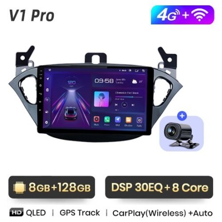 Radio Navegador Android para Opel Corsa E Adam (2015 - 2019)