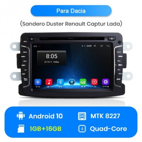 Equipo Multimedia para Dacia Sandero/Duster/Logan y Renault Captur