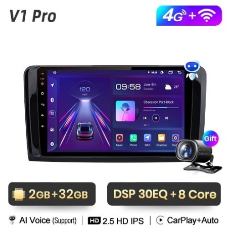 Radio Navegador Android para Mercedes Benz GL ML W164 X164 (2005 - 2012)