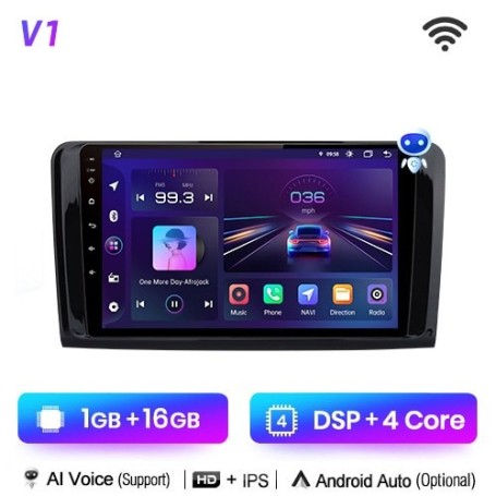 Radio Navegador Android para Mercedes Benz GL ML W164 X164 (2005 - 2012)