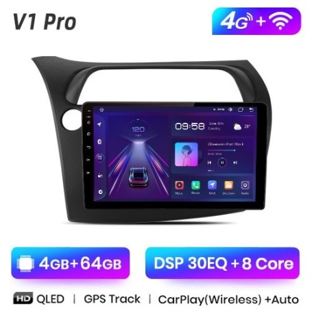 Radio Navegador Android para Honda Civic Hatchback (2005-2011)