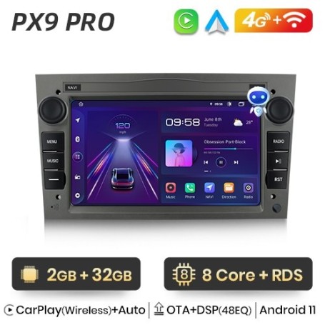 Radio Navegador Android para Opel Astra H J Vectra Antara Zafira Corsa C D Vivaro Meriva Veda