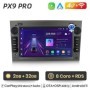 Radio Navegador Android para Opel Astra H J Vectra Antara Zafira Corsa C D Vivaro Meriva Veda