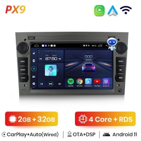 Radio Navegador Android para Opel Astra H J Vectra Antara Zafira Corsa C D Vivaro Meriva Veda