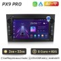 Radio Navegador Android para Opel Astra H J Vectra Antara Zafira Corsa C D Vivaro Meriva Veda