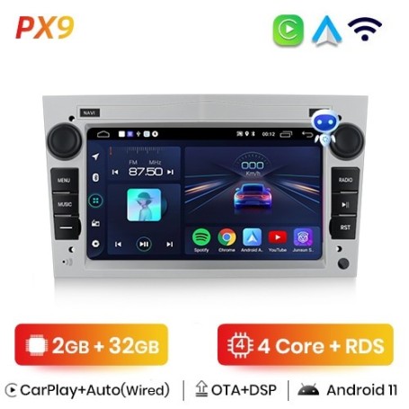 Radio Navegador Android para Opel Astra H J Vectra Antara Zafira Corsa C D Vivaro Meriva Veda