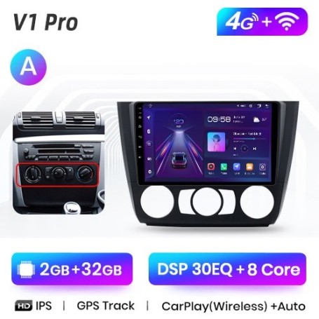 Radio Navegador Android para BMW Serie 1, E87, E81, E82, E88 (2004-2011)