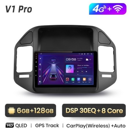 Radio Navegador Android para Mitsubishi Montero V60 V68 V73 (1999-2006)