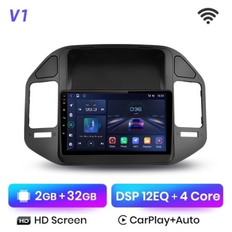 Radio Navegador Android para Mitsubishi Montero V60 V68 V73 (1999-2006)