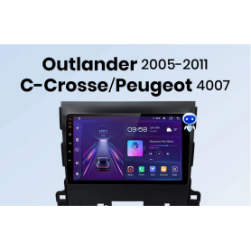 Equipo Multimedia para Mitsubishi Outlander 3 (2005-2011) Citroen C-Crosser y Peugeot 4007