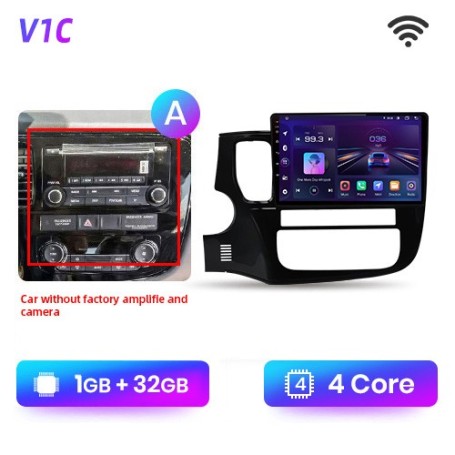 Radio Navegador Android para Mitsubishi Outlander 3 GF0W GG0W 2012-2018