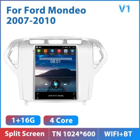 Radio Navegador Android para Ford Mondeo (2007-2010)
