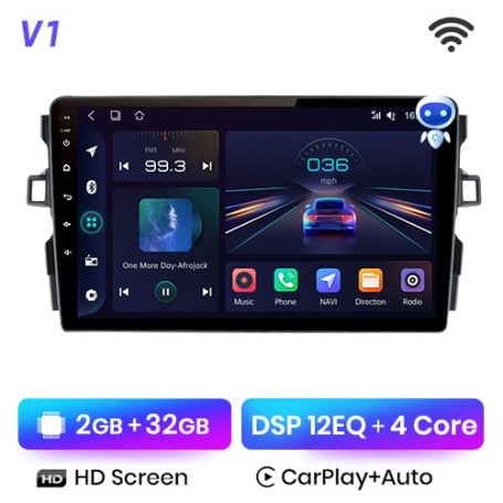 Radio Navegador Android para Toyota Auris E150 (2006 - 2012)