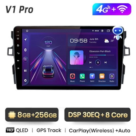 Radio Navegador Android para Toyota Auris E150 (2006 - 2012)