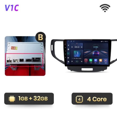 Radio Navegador Android para Honda Accord 8 (2008 - 2012)