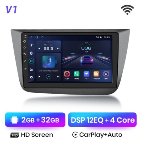Radio Navegador Android para Seat Altea 2004-2015 Seat Toledo 2004-2009
