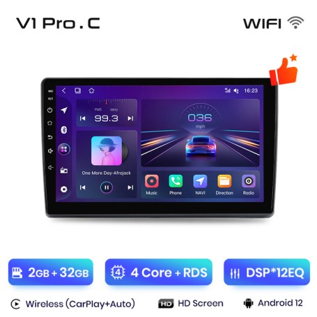 Radio Navegador Android para Fiat Ducato 2007-2015