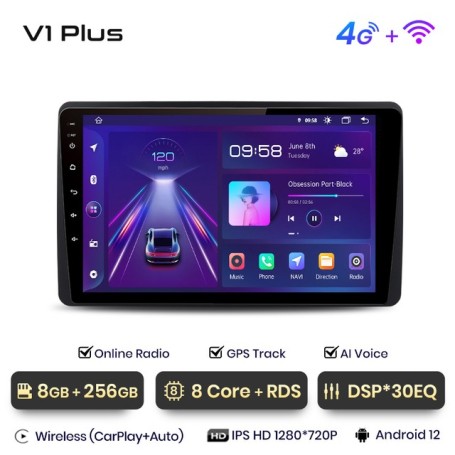 Radio Navegador Android para Renault Duster HM 2 (2020-2021) Arkana (2019-2021)