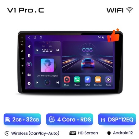 Radio Navegador Android para Renault Duster HM 2 (2020-2021) Arkana (2019-2021)