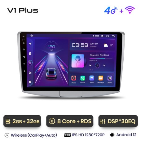 Radio Navegador Android Para VW Passat B7