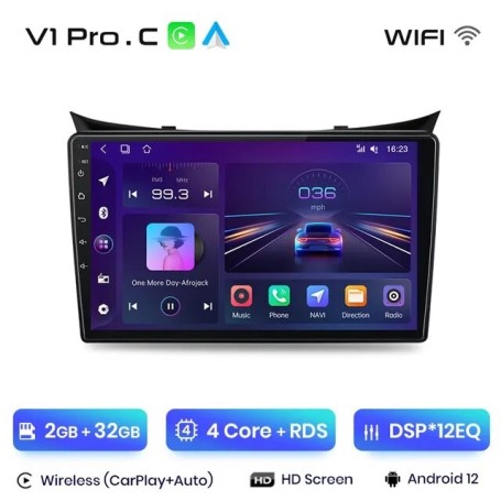 Radio Navegador Android para Hyundai I30 Elantra GT (2011-2017)