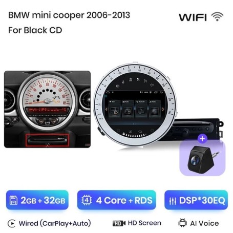 Equipo Multimedia para Mini Cooper R56 R60 2007 2010