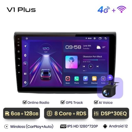 Radio Navegador Android para Fiat Bravo (2007-2012)