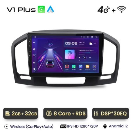 Radio Navegador Android para Opel Insignia (2009-2013)