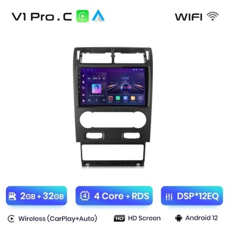 Radio Navegador Android para Ford Mondeo 3 (2004-2007)