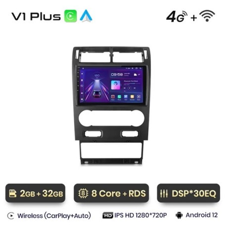 Radio Navegador Android para Ford Mondeo 3 (2004-2007)