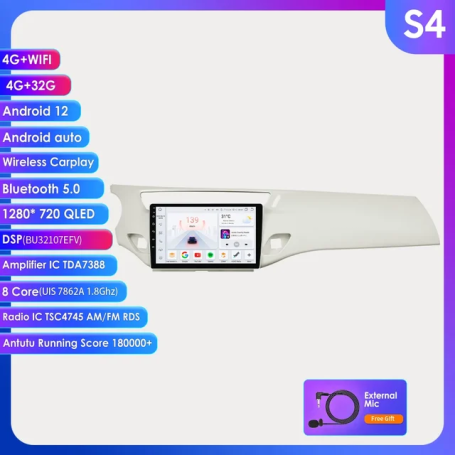 Radio Navegador Android para Citroen C3, DS3 (2010-2016)