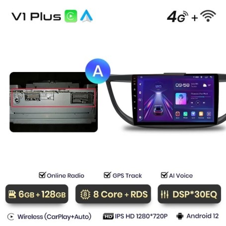 Radio Navegador Android para Honda CRV CR V (2012-2016)